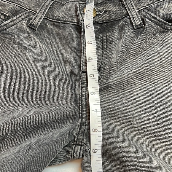 Current Elliott Size 28 Black Distress Skinny Jeans - Picture 7 of 9